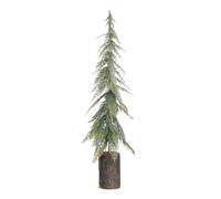 Mica Decorations Décoration de Noël Decoration Tree - 25x25x95 cm - Polyéthylène - Vert