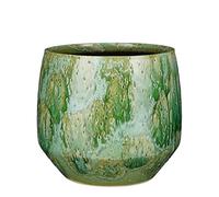 Mica Decorations Harris Pot de fleurs - 29 x 29 x 26 cm - Céramique - Vert