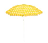 Parasol De Plage Avec Des Coeurs En Polyester Jaune D160 Jaune