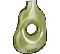 Mica Decorations Jay Vase - L19 x l11 x H25 cm - Verre - Vert clair