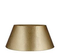 MICA Decorations Jupe de Sapin de Noël - L50 x l38 x H26 cm - Métal - Doré