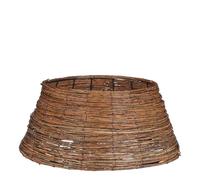 MICA Decorations Jupe de Sapin Noël - H21 x Ø50 cm - Branches de Saule - Brun