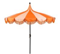 Mica Decorations Kim Parasol avec Sac 238 x Ø235 cm Orange