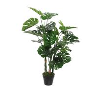 Mica Decorations Monstera plante artificielle - H100 x Ø75 cm - Vert