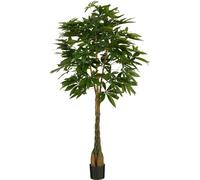 Mica Decorations Pachira plante artificielle- H150 x Ø65 cm - Vert