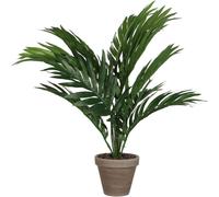 Mica Decorations Palmier Areca Plante artificielle dans un pot de fleurs Stan - H45 x Ø60 cm - Vert