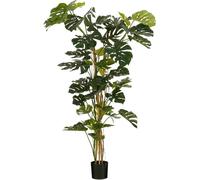 Mica Decorations Plante artificielle Monstera - 145x145x190 cm - Polyester - Vert