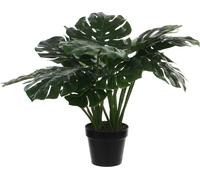 Mica Decorations Plante artificielle Monstera - 80x80x60 cm - Polyester - Vert