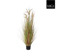 Mica Decorations Plume d'oie Dogtail plante artificielle - H120 x Ø45 cm
