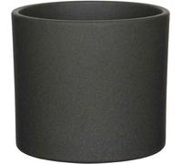 Mica Decorations Pot, céramique, Mat, D. Gris, 15