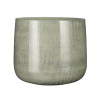 Mica Decorations Benson Pot de fleurs- H27 x Ø32 cm - Gris clair