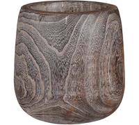 Mica Decorations Pot de fleurs Boris - 31x31x31 cm - Bois - Marron