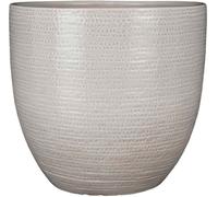 Mica Decorations Pot de fleurs Carrie - 35x35x32 cm - Terracotta - Gris