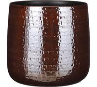 Mica Decorations Pot de fleurs Floyd - 32x32x30 cm - Céramique - Marron