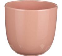 Mica Decorations Pot de fleurs Tusca - 17x17x16 cm - Céramique - Rose clair