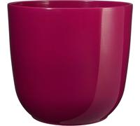 Mica Decorations Pot de fleurs Tusca - 19x19x18 cm - Céramique - Fuchsia