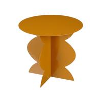 Mica Decorations Rafi Table d'appoint - H40 x Ø45 cm - Fer - Marron