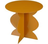 MICA Decorations Rafi Table d'appoint - H40 x Ø45 cm - Fer - Marron