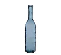 Mica Decorations Rioja 241751 Bouteille en Verre Bleu Clair 18 x 18 x 75 cm