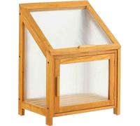 Mica Decorations Table à plantes Caminia - 60x42x77 cm - Bois - Marron