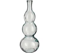 Mica Decorations Vase Benito - 17x17x45 cm - Verre - Transparent