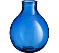 Mica Decorations Vase Olly - 37x37x46 cm - Verre recyclé - Bleu
