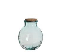 Mica Decorations Vase Olly - H25 x Ø21 cm - Verre recyclé - Transparent