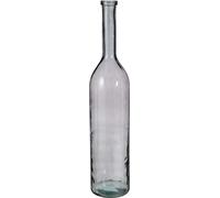 Mica Decorations Vase Rioja - 21x21x100 cm - Verre recyclé - Gris foncé