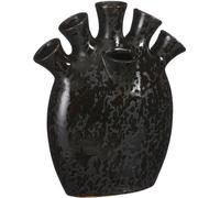Mica Decorations Vase Saul - 26x14x30 cm - Céramique - Noir