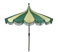 MICA Parasol Rayé Foncé avec Sac de Transport, 235×238 cm