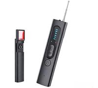 Micacorn Détecteur de Caméra Cachée 4 en 1, Détecteur de Micro Espion, Détecteur RF sans Fil, GPS Tracker, 5 Niveaux de Sensibilité, pour Maison, Bureau, Hôtel, Protéger la Vie privée