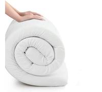 MICAMAMELLAMA Matelas réversible Ergonomique | 140 x 180 x 8 cm | Matelas en Mousse d'haute densité | Confort et adaptabilité | Housse en Tissu antibactérien avec Traitement Aloe Vera