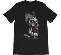 MICAOJI A is for Art The Clown The Terrifier Horror Movie Graphics Gift for Men Black M