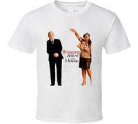 MICAOJI Bringing Down The House Retro Comedy Movie T Shirt White S