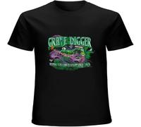 MICAOJI Grave Digger T Shirt Fit Casual Graphic Short Sleeve Tops Black 3XL