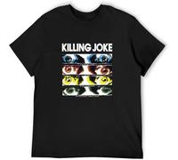 MICAOJI Men's T Shirt Feel Soft Killing Joke Extremities Dirt and Various Repressed Emotions Hand Wash Recommended Black 3XL