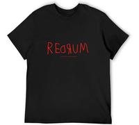 MICAOJI of The Shining Mens Redrum Text T-Shirt Comfortable Casual Short Sleeve Tops Black M