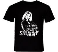 MICAOJI Sunny Retro Legends of Wrestling Men T Shirt Black S