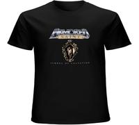 MICAOJI to Armored Saint Logo 06 Men's T Shirt Casual Graphic Tops Black L