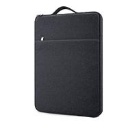 MicaYoung 11-11,6 Pouces Housse pour Ordinateur Portable Compatible avec 11.6 MacBook Air/11.6 Samsung Chromebook 2/3/4/12.2 Chromebook Plus, Sacoche Ordinateur avec Poignée et Poche, Noir