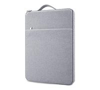 MicaYoung 11-11,6 Pouces Housse pour Ordinateur Portable Compatible avec 11.6 MacBook Air/11.6 Samsung Chromebook 2/3/4/12.2 Chromebook Plus, Sacoche Ordinateur avec Poignée et Poche, Gris