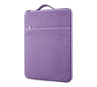 MicaYoung 14 Pouces Housse pour Ordinateur Portable Compatible avec 14 Pouces ThinkPad L/P/T Series/HP Stream/Chromebook Notebook Vivobook, Sacoche Ordinateur avec Poignée et Poche, Violet