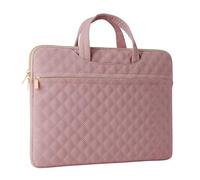 MicaYoung 15,6-16 Pouces Housse Sacoches pour Ordinateur Portable Pochette Compatible avec 16 Pouce MacBook Pro/Max M1 M2 M3 M4 2019-2024/15.6 Zoll Acer ASUS Dell HP Thinkpad Chromebook, Rose