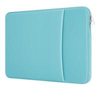 MicaYoung Housse pour Ordinateur Portable 13-13,3" avec Poche Avant Compatible avec MacBook Pro 14 M1 A2442 2021 2022/MacBook Pro 13 A1425/A1502/A1278 2012-2015/Air 13 A1369/A1466 2012-2017, Bleu