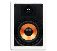 Micca M-6S Enceinte Murale 2 Voies de 16,5 cm avec Tweeter pivotant à dôme en Soie de 2,5 cm (chacun, Blanc)