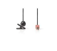 NEDIS Microphone avec câble - Haute sensibilité sonore - avec Pince - 3,5 mm - Noir 1,80 m