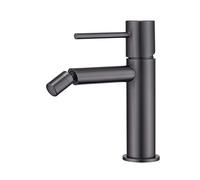 Mice BDM039-2BGM Robinet de bide mitigeur pour WC eau froide/chaude Série Monza Black Gun Meta Gris très foncé satiné