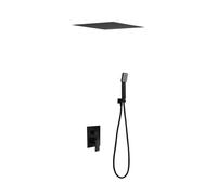 Ensemble de douche noir mat Volga Imex