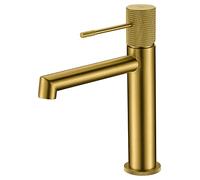 MICE COLLECTION Robinet lavabo couleur or brossé Line Imex BDD038-1OC