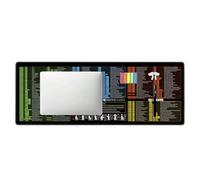 Mice Pad, Computer Keyboard Shortcuts Reference Mat, Typing Aid w/Functional Shortcut Guide, Smooth Surfaces Tabletop Decor for Laptop Workstation Study Room Dorm Desk Setup, Students and Office Use